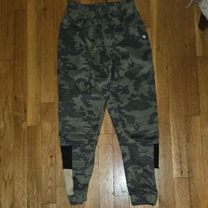 RBX Kids Camo Joggers - Green and Black